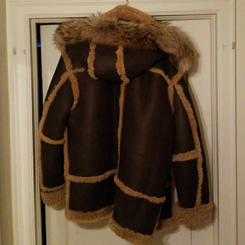 Men's Jakewood Shearling Coat & Hat